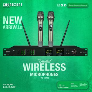 KP-920 DIGITAL WIRELESS MICROPHONES
