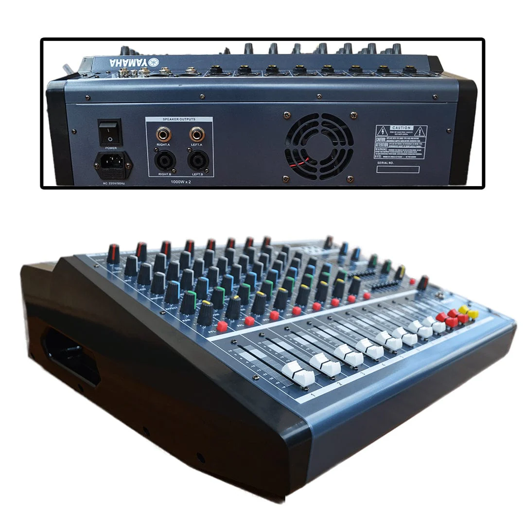 MAX PMX 808 DU 8-CHANELL POWER MIXER - Image 2
